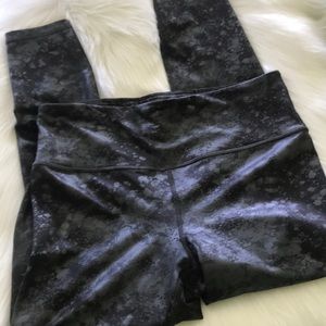 Athleta Metallic Leggings